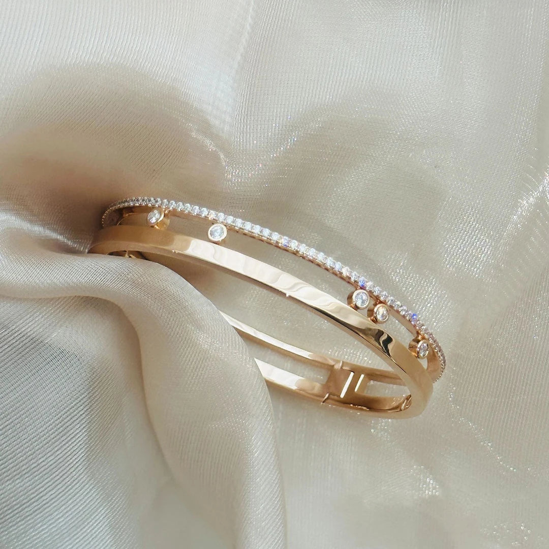 Luxury Jewelry 925 Sterling Silver Bracelet for Women and Men. Exquisite Party Jewelry, Anniversary Gifts for Couples