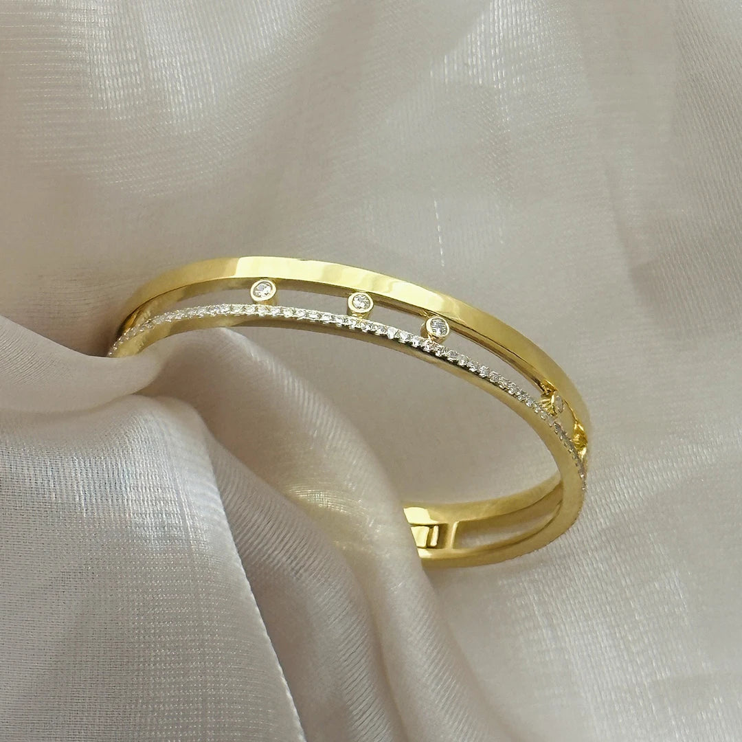 Luxury Jewelry 925 Sterling Silver Bracelet for Women and Men. Exquisite Party Jewelry, Anniversary Gifts for Couples