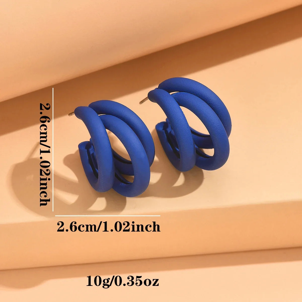 Elegant Gold Hoop Earrings – Vive Amari & Co.