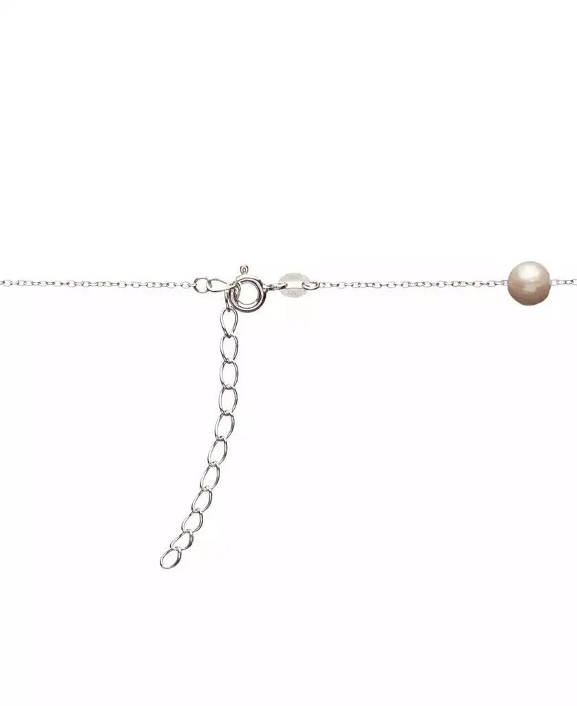 2-Pc. Set Cultured Freshwater Pearl (6-1/2 - 7mm) Collar Necklace & Matching Stud Earrings